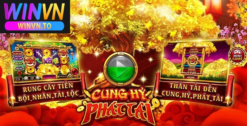 Nổ Hũ Cung Hỷ Phát Tài Trên Winvn Đơn Giản Năm 2025 2 Cung Hỷ Phát Tài là một trong những trò chơi Slots hấp dẫn tại cổng game Winvn