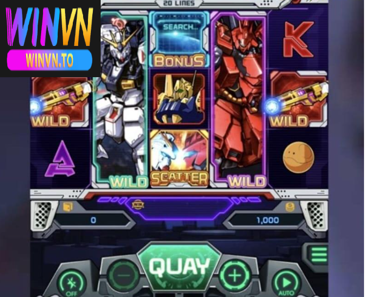 Gundam Slot – Nổ hũ siêu hấp dẫn tại Winvn 2025 4 Thủ thuật chơi dễ trúng trong game Gundam Slot